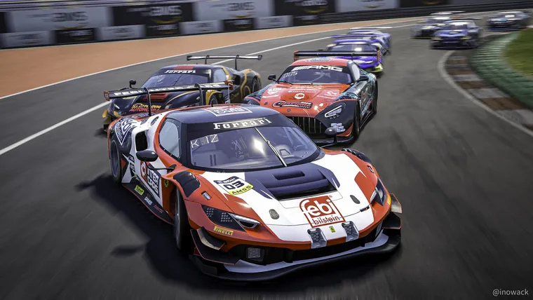 Second race of the 2026 Serbian GT Sim Championship in Valencia