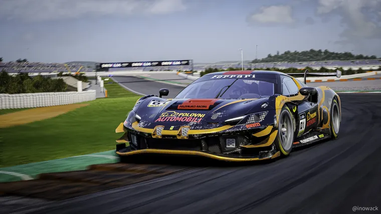 Second race of the 2026 Serbian GT Sim Championship in Valencia