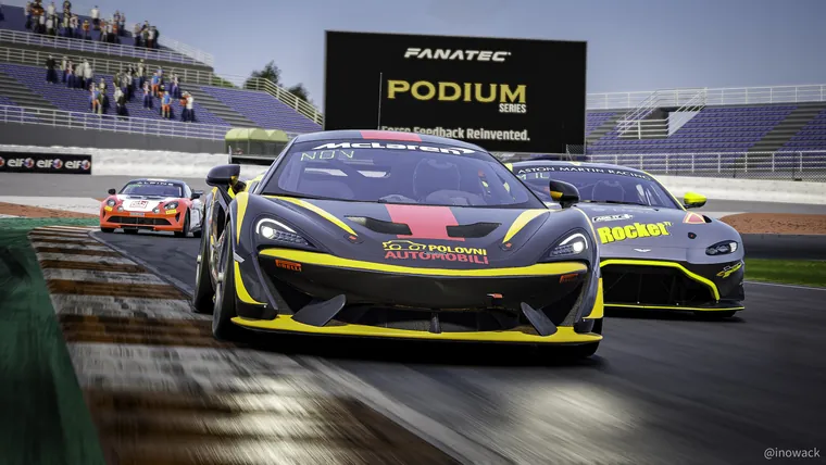 Second race of the 2026 Serbian GT Sim Championship in Valencia