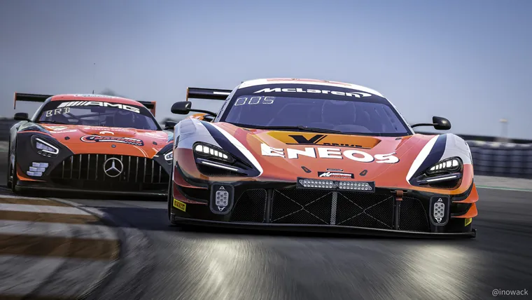 Second race of the 2026 Serbian GT Sim Championship in Valencia