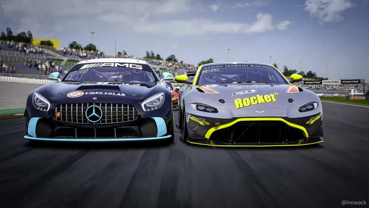 Second race of the 2026 Serbian GT Sim Championship in Valencia
