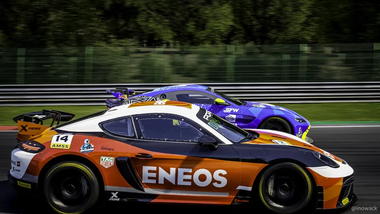 First race of the 2026 Serbian GT Sim Championship at Spa-Francorchamps