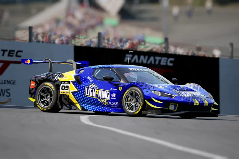 The Lightning Racing team car for the 2026 season