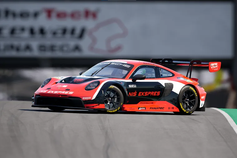 The Niš Ekspres team car for the 2026 season