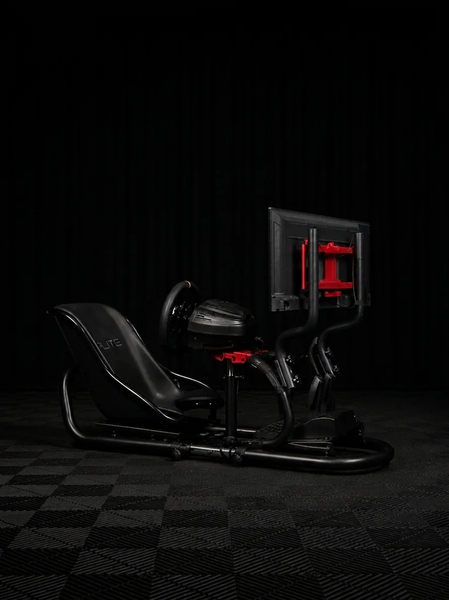 The Sim Master Kids simulator — a racing rig for children