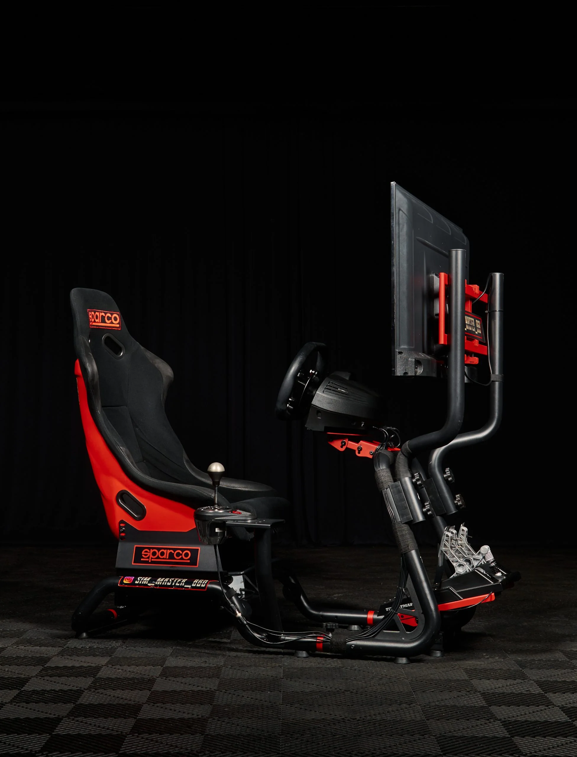 The Sim Master simulator, studio photo